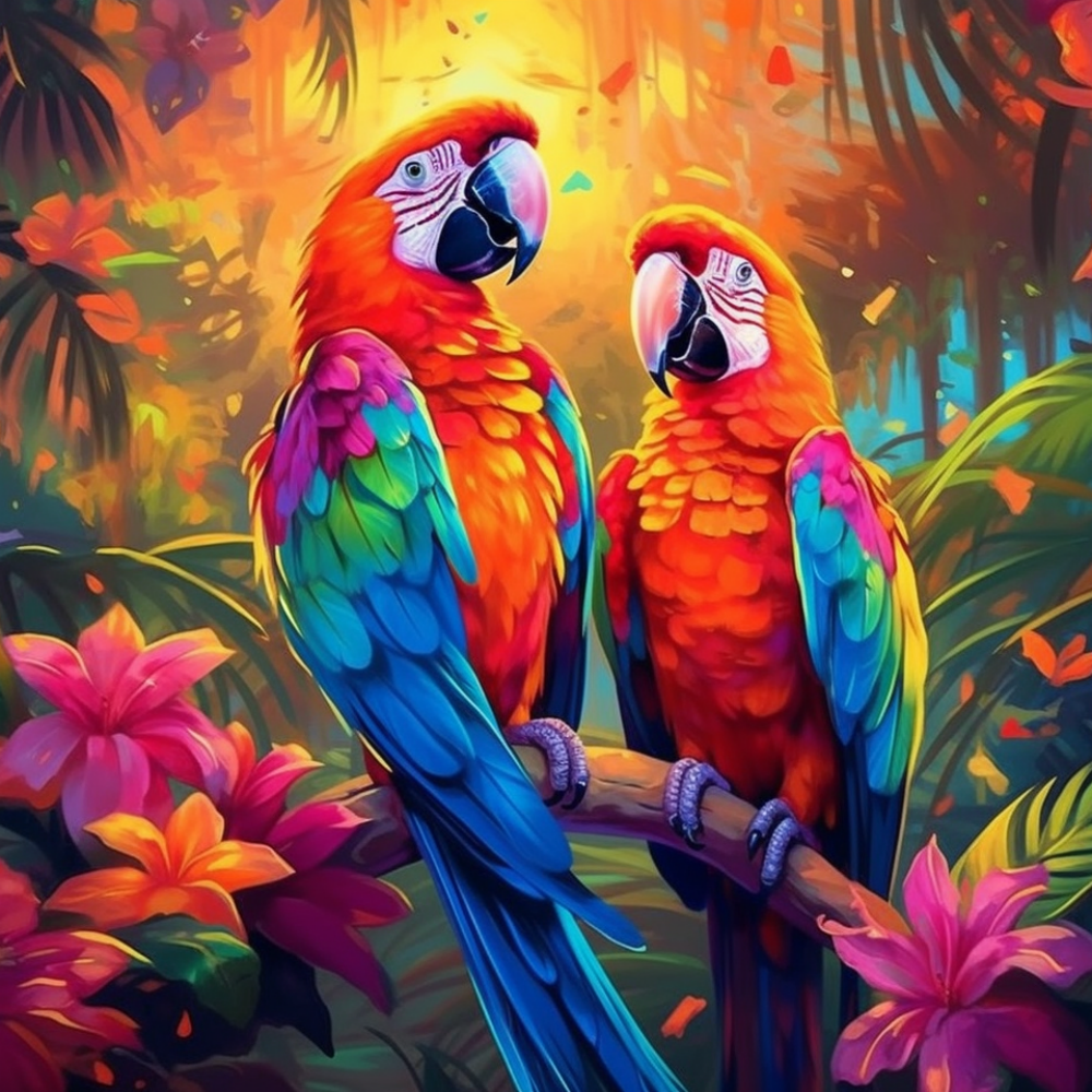 Macaw | Diamond Painting