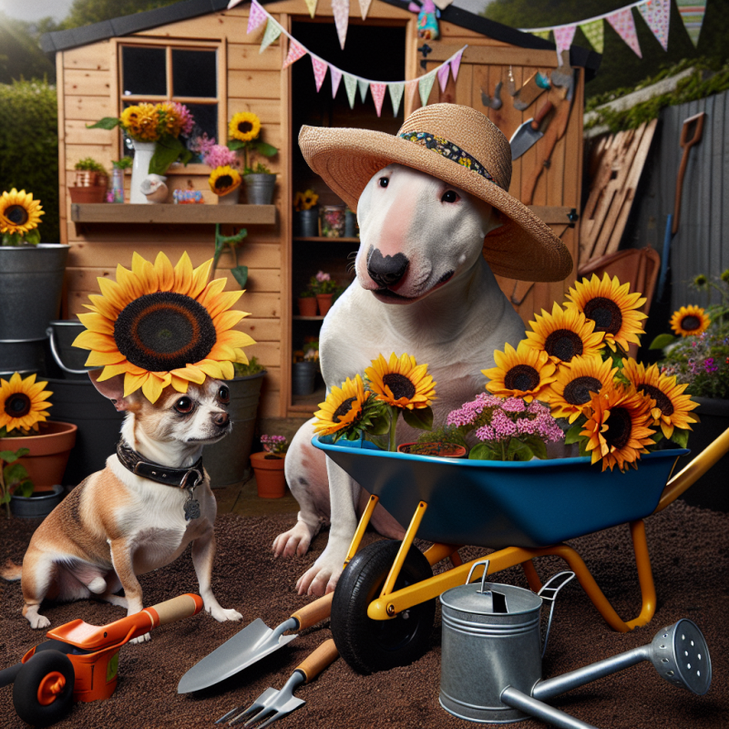 English Bull Terrier Dog | Diamond Painting