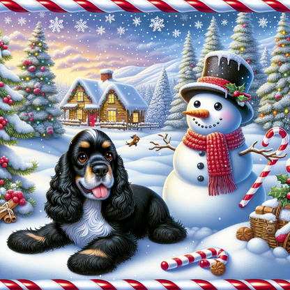 Cocker Spaniel Dog | Diamond Painting