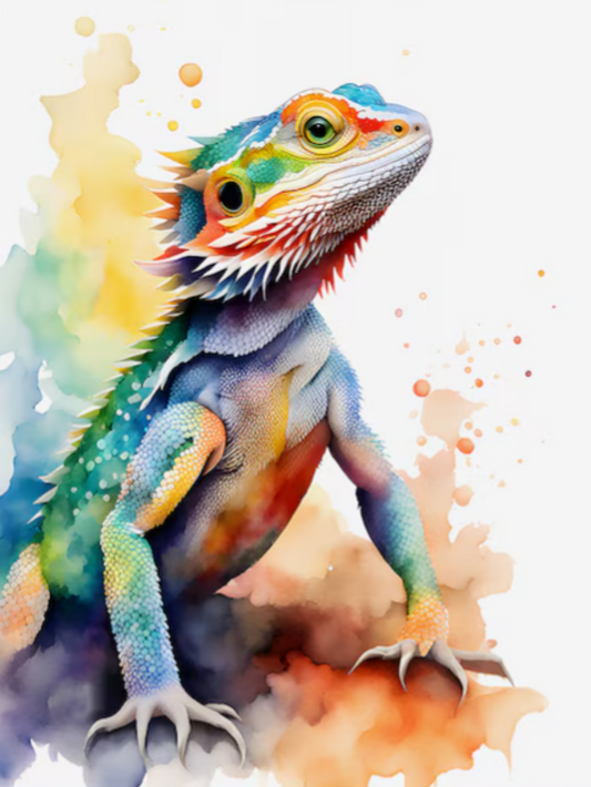 Bearded Dragon | Diamond Painting