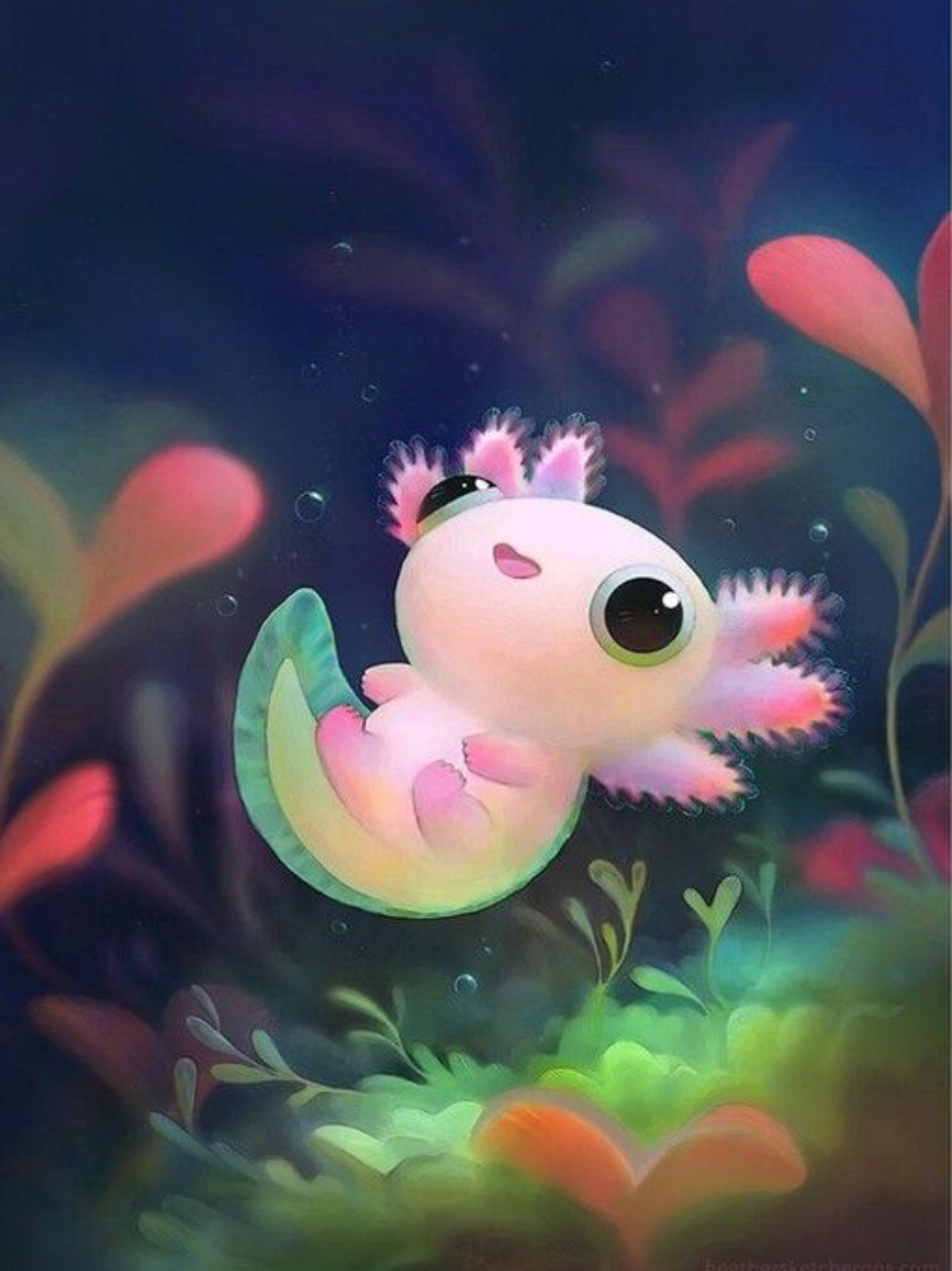 Axolotl | Diamond Painting