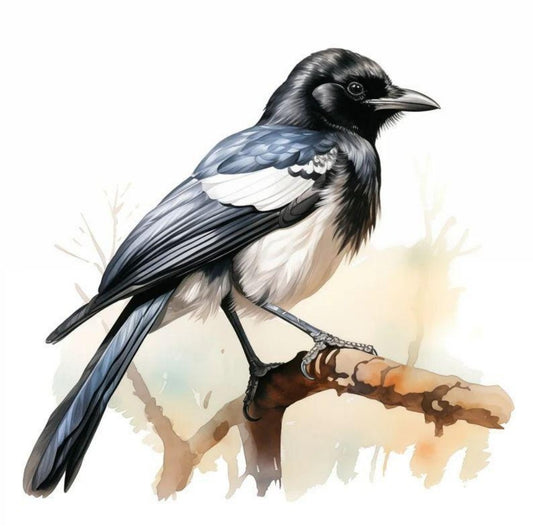 Magpie | Diamond Painting