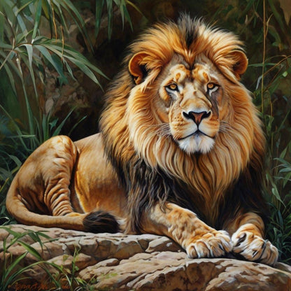 Lion | Diamond Painting