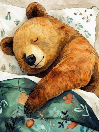 Brown Bear | Diamond Painting