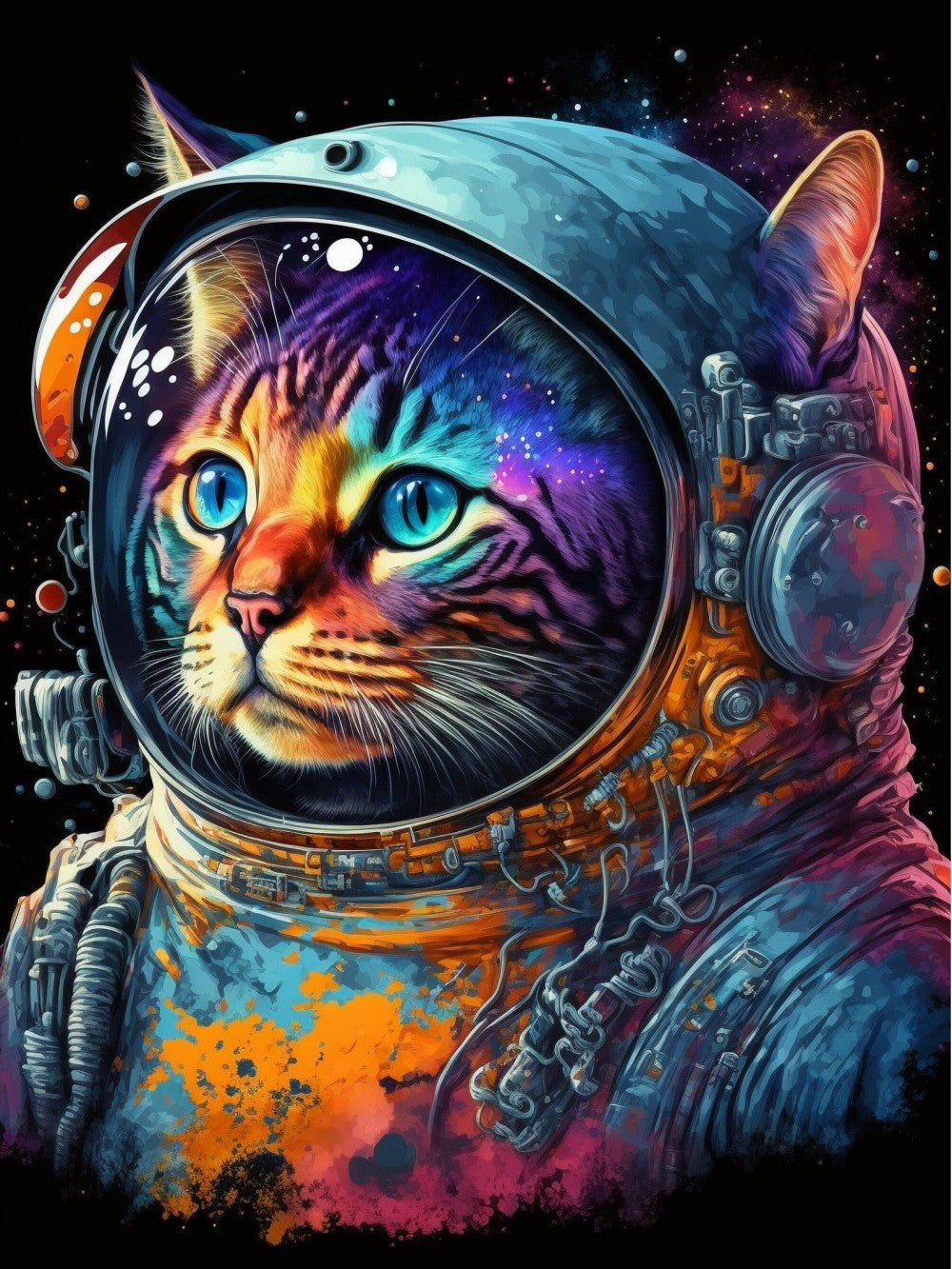 Cats in Space | Diamond Painting