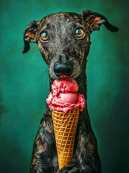 Greyhound Dog | Diamond Painting