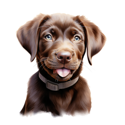 Chocolate Labrador Dog | Diamond Painting