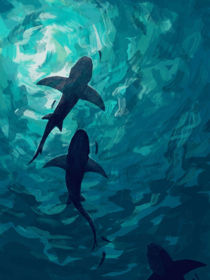 Shark | Diamond Painting