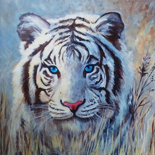 White Tiger | Diamond Painting