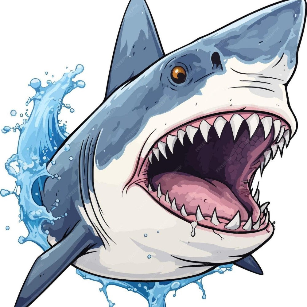 Shark | Diamond Painting