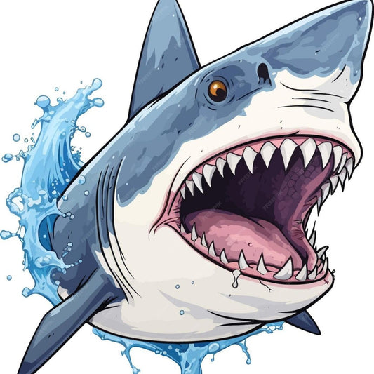 Shark | Diamond Painting