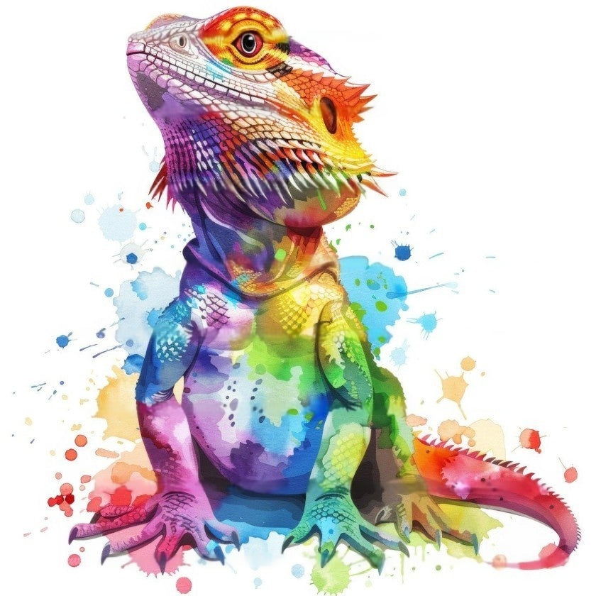 Bearded Dragon | Diamond Painting