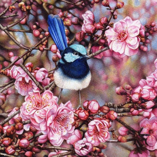 Blue Wren | Diamond Painting