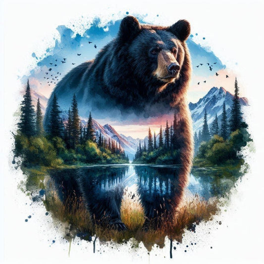 Black Bear | Diamond Painting