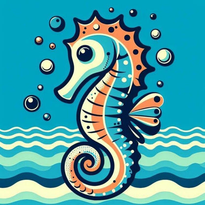 Seahorse | Diamond Painting