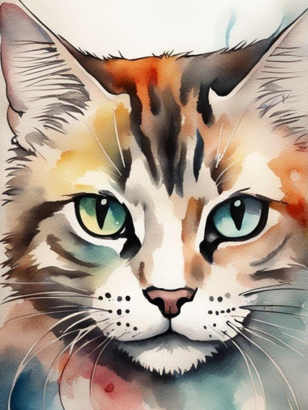 Colorful Cat | Diamond Painting