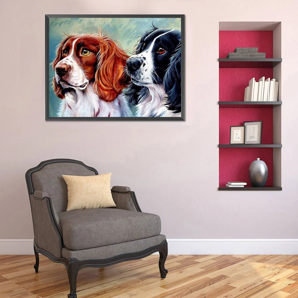 Two Dogs | Diamond Painting