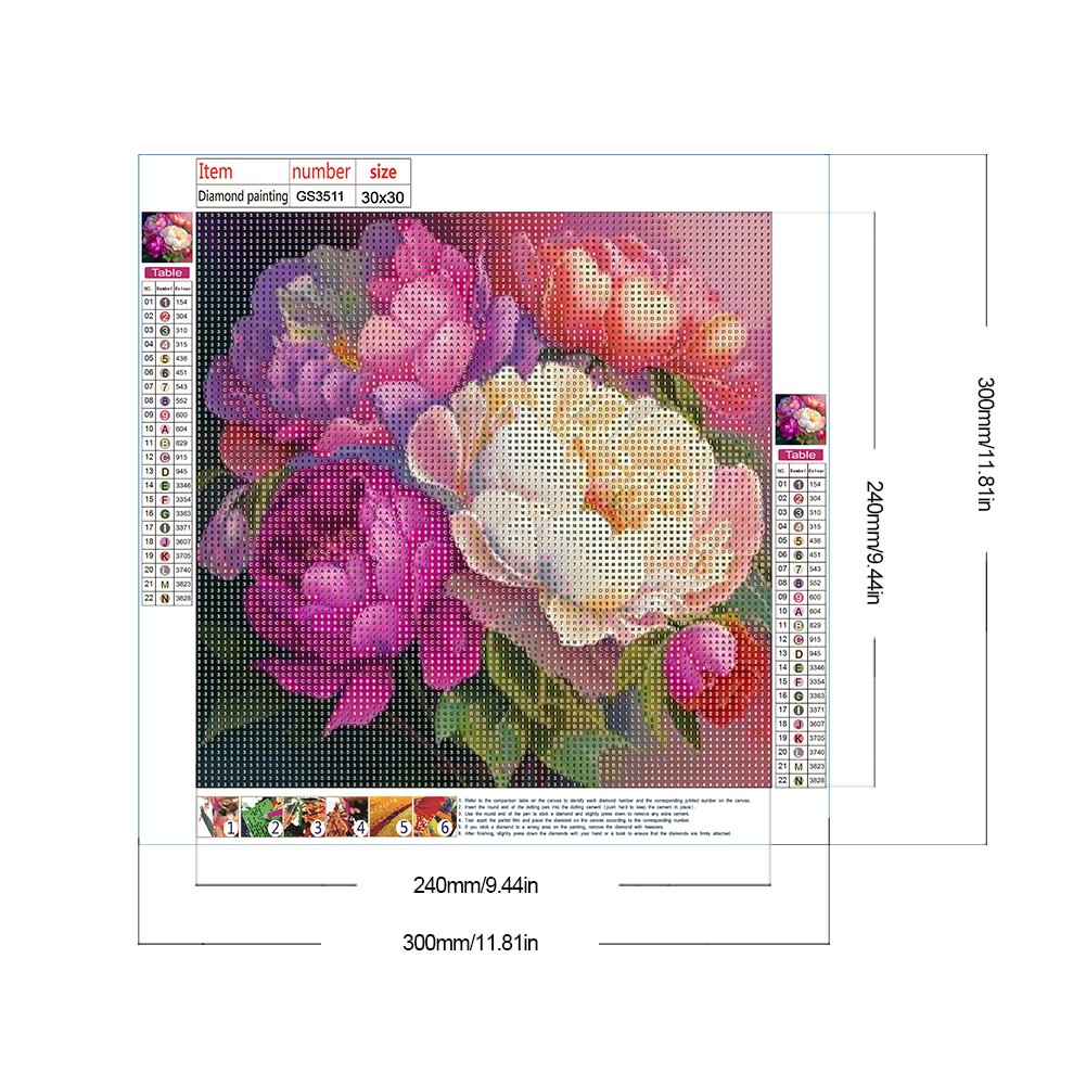 Big Flower | Diamond Painting