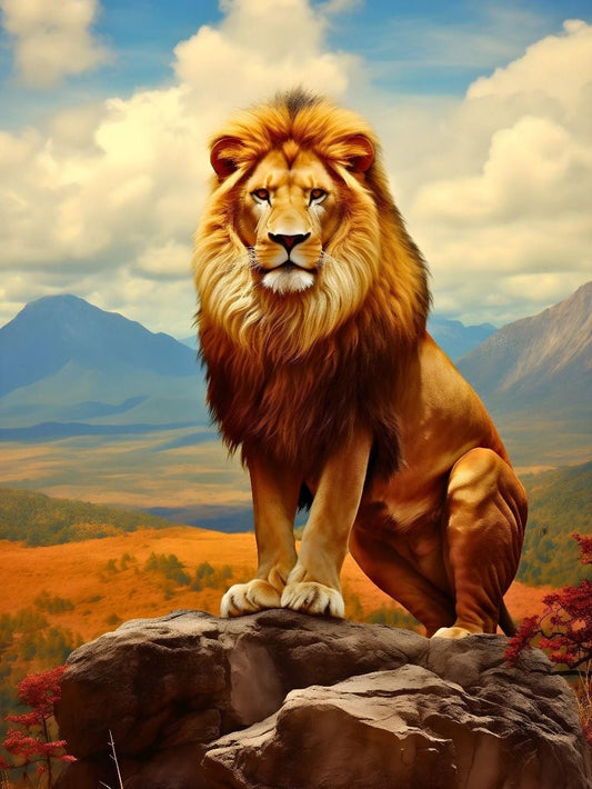 Lion | Diamond Painting