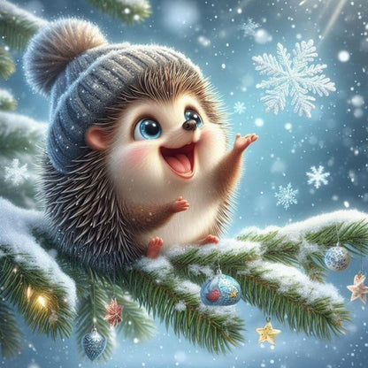 Hedgehog | Diamond Painting