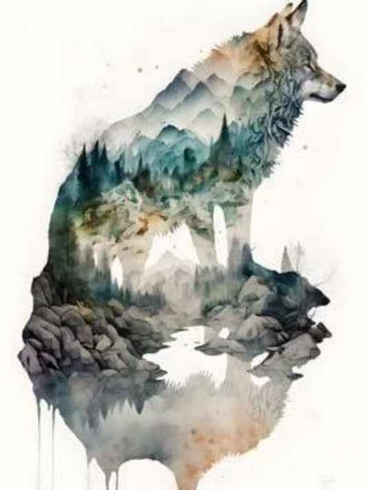 Wolf | Diamond Painting