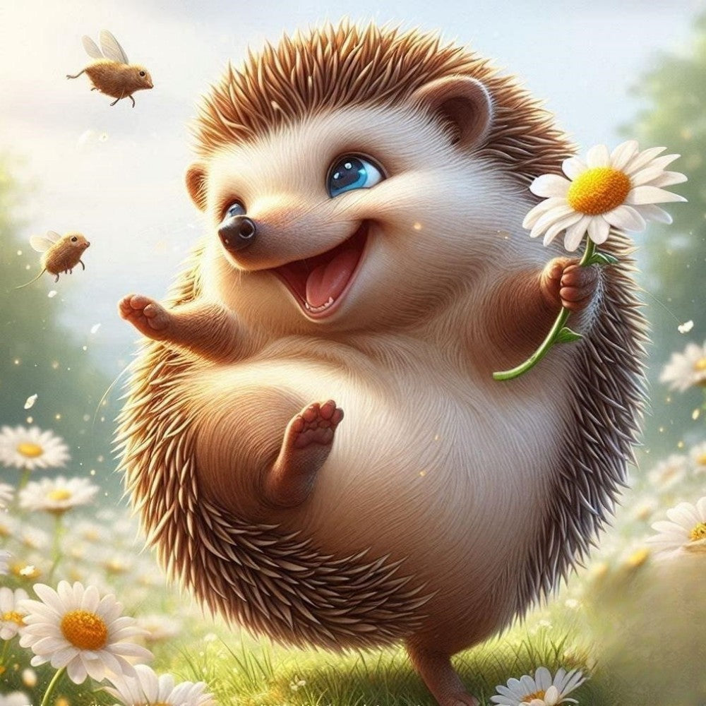 Hedgehog | Diamond Painting