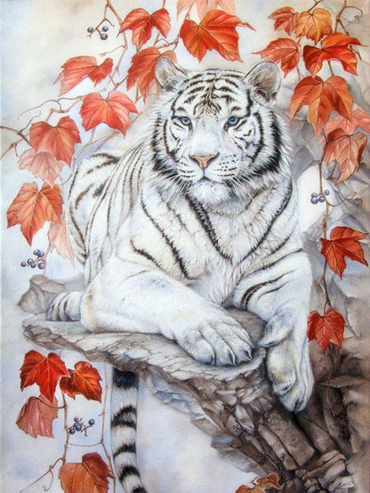 White Tiger | Diamond Painting