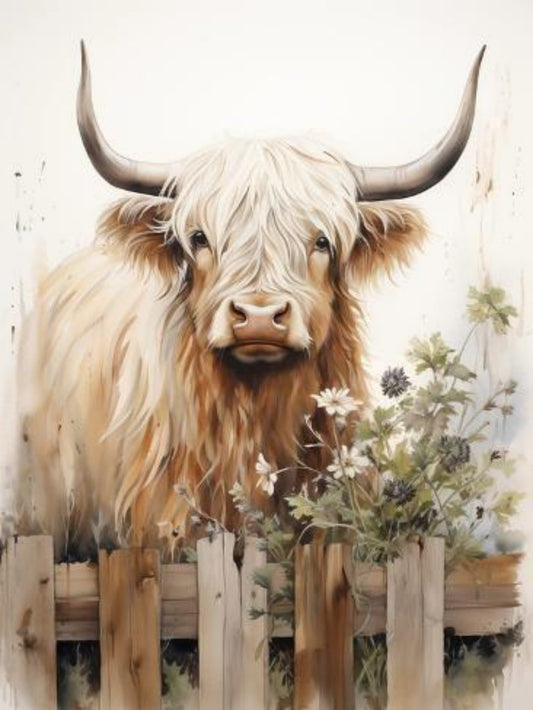 Highland Cow | Diamond Painting