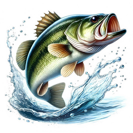 Bass Fish | Diamond Painting