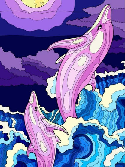 Dolphin | Diamond Painting