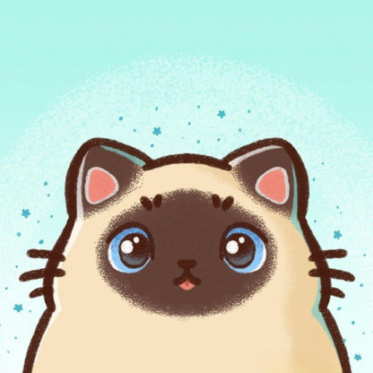 Siamese Cat | Diamond Painting