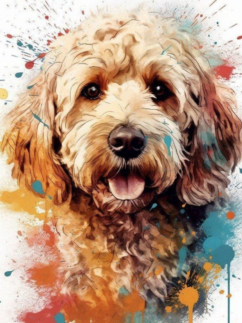 Cavapoo Dog | Diamond Painting