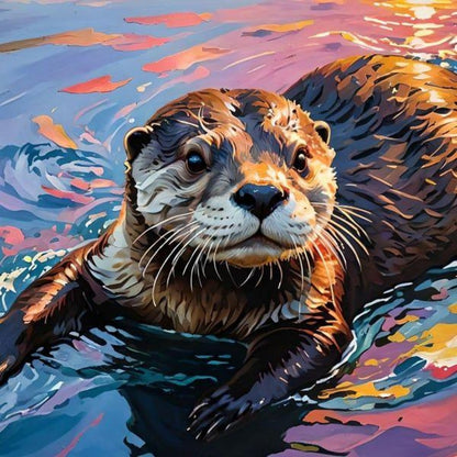 Sea Otter | Diamond Painting