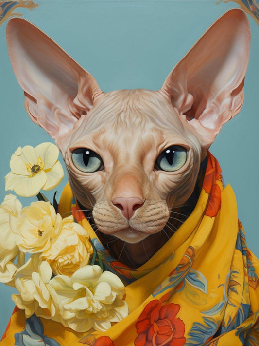 Sphynx Cat  | Diamond Painting