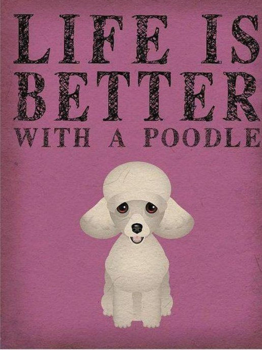 Poodle Dog | Diamond Painting