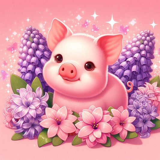 Pig | Diamond Painting