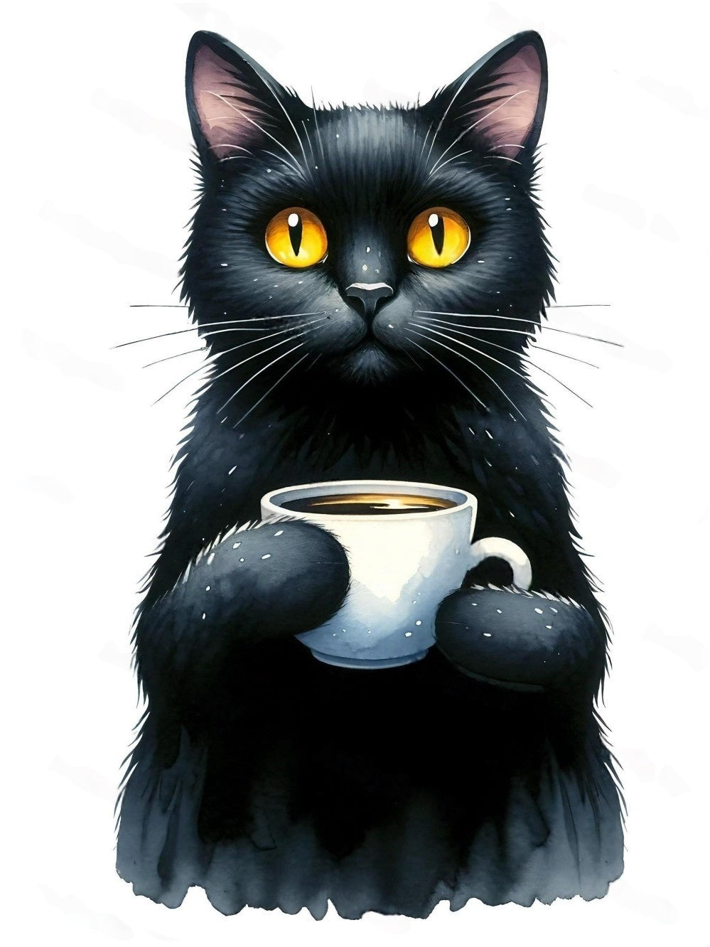 Cat Cafe Coffee | Diamond Painting