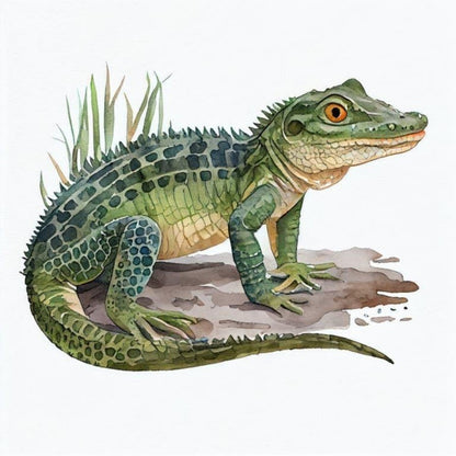 Alligator | Diamond Painting