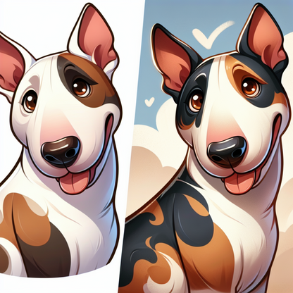 English Bull Terrier Dog | Diamond Painting