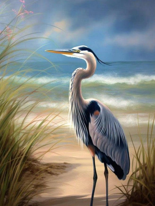 Blue Heron | Diamond Painting