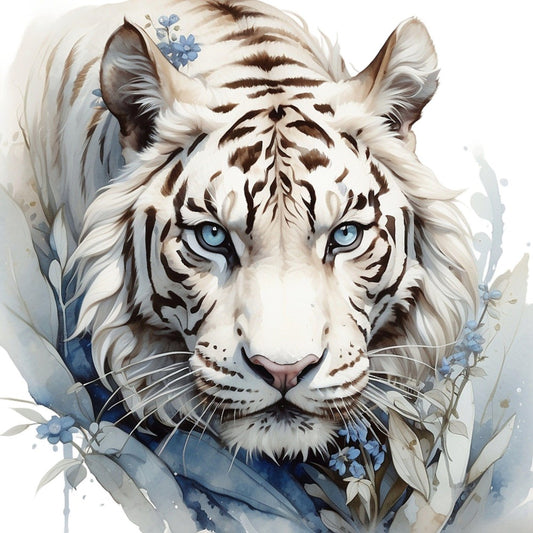 White Tiger | Diamond Painting