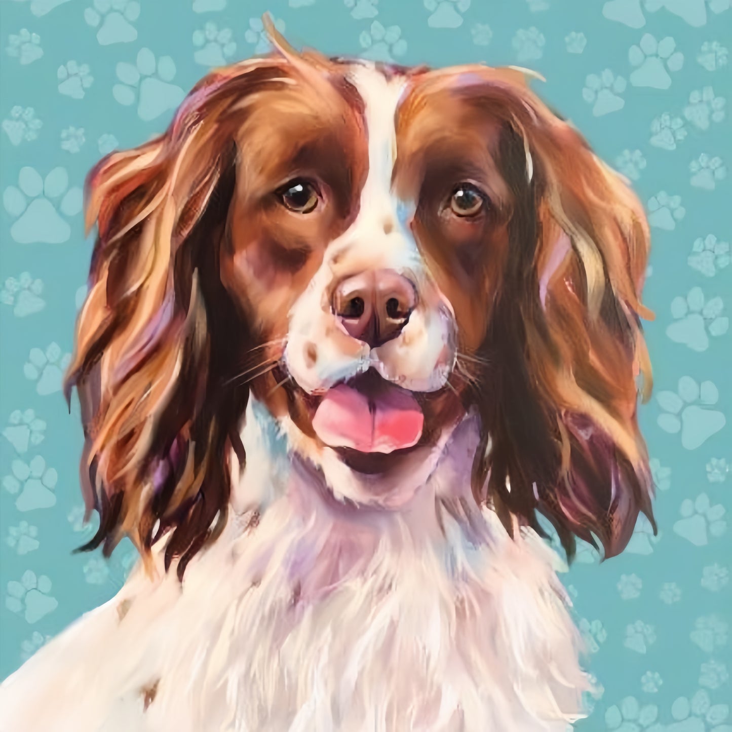 English Springer Spaniel Dog | Diamond Painting