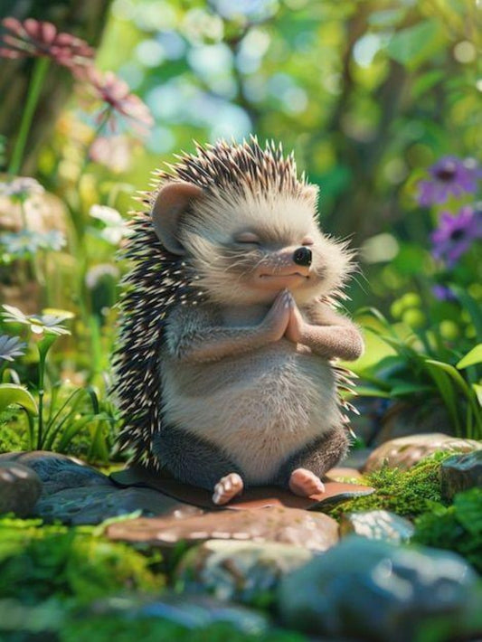 Hedgehog | Diamond Painting