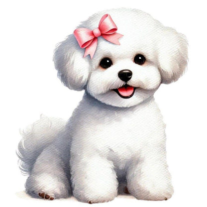 Dog Bichon Frise | Diamond Painting