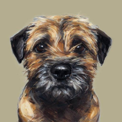 Dog Border Terrier | Diamond Painting
