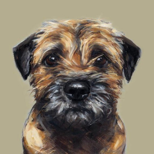 Dog Border Terrier | Diamond Painting