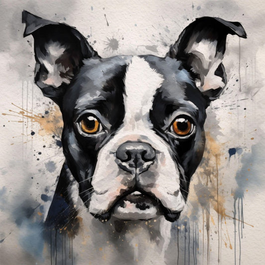 Boston Terrier Dog | Diamond Painting
