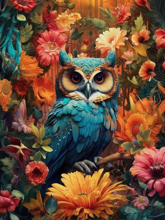 Colorful Owl | Diamond Painting