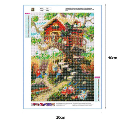 Tree House | Diamond Painting