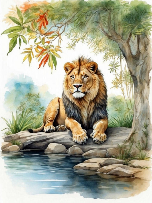 Lion | Diamond Painting